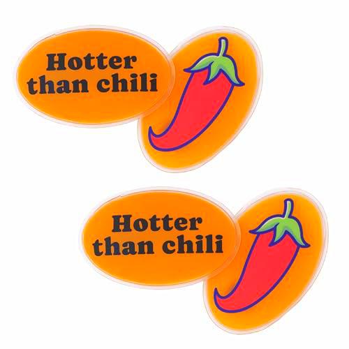 Fisura - Calentador de Manos Original “Chili”. Mini calienta Manos Gel Original