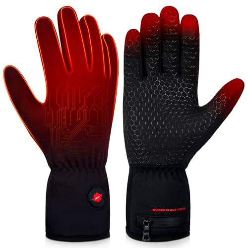Dr.warm Guantes calefactables, guantes calefactables para mujer y hombre con calefacción