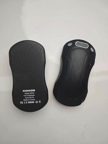 AIUNAOM Calentador de Manos USB-C 5000mAh 2 Unidades