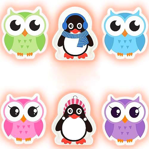 Calentador de manos para niños, reutilizable, juego de 6 calentadores de manos