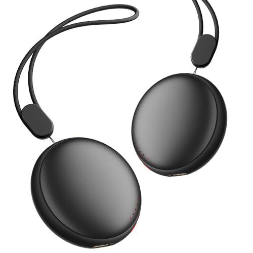 COZOME Calentador de manos eléctrico, 4000 mAh, paquete de 2 calentadores de bolsillo reutilizables