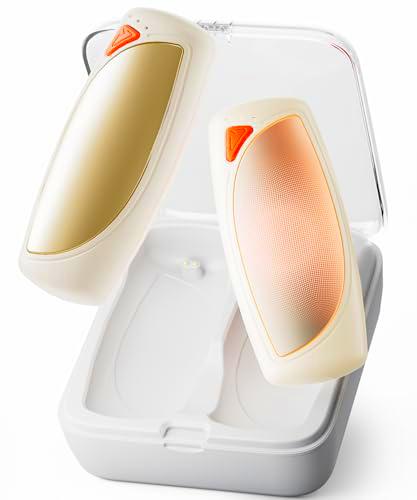 COTOP Calentadores de manos eléctricos, juego de 2 calentadores de bolsillo