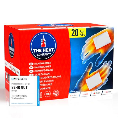 THE HEAT COMPANY Calentadores de manos - 20 pares - Extra cálido