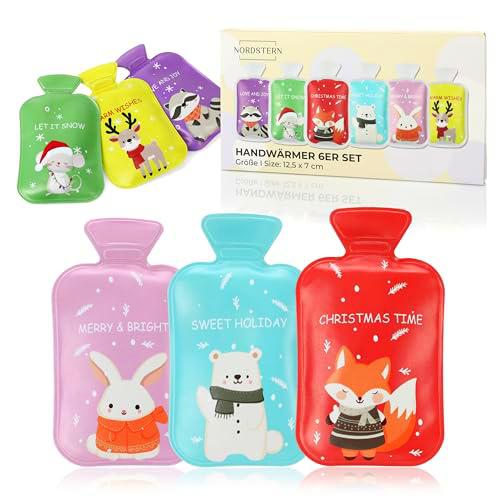 Nordstern Calentadores de manos con animales, juego de 6 unidades