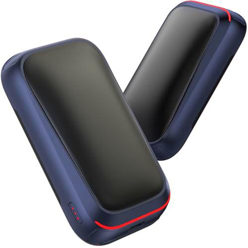 Gaiatop Calentador de Manos Recargable 2 Pack, Calienta Manos de Bolsillo Electrico