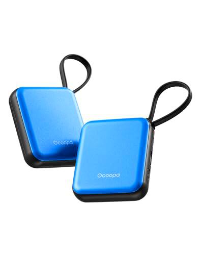 OCOOPA Calentador de Manos Recargable Pack de Dos, Tres Niveles de Calor