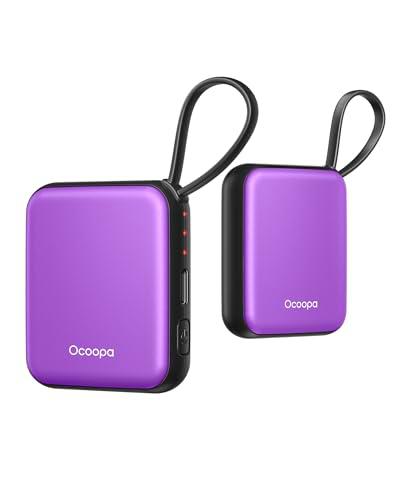 OCOOPA Calentador de Manos Recargable 2 Unidades, Eléctrico USB Calienta Manos Reutilizables 4000mAh