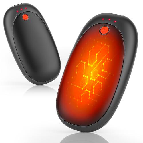 Dreamhigh® Juego de 2 calentadores de manos, 3 niveles de calor
