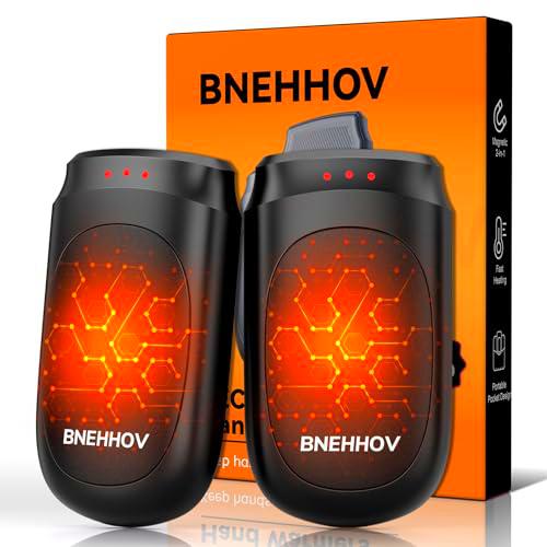 BNEHHOV Calentadores Magnéticos para Manos Recargables de 6000mAH