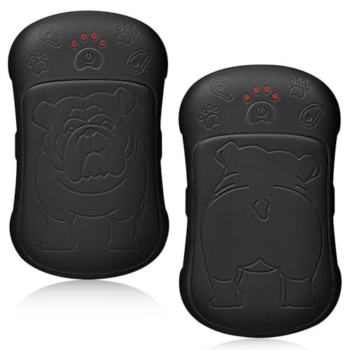 Gaethra Calentador de Manos Recargable 2 EN 1, 6000 mAh Calienta Manos Rosa