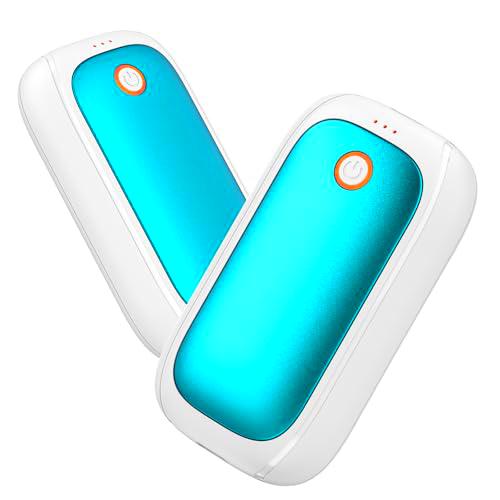 Pack de 2 calentadores de manos recargables, bolsas magnéticas para calentar las manos