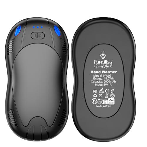 FANDLISS Calentador de Manos Magnéticos con 10000mAh