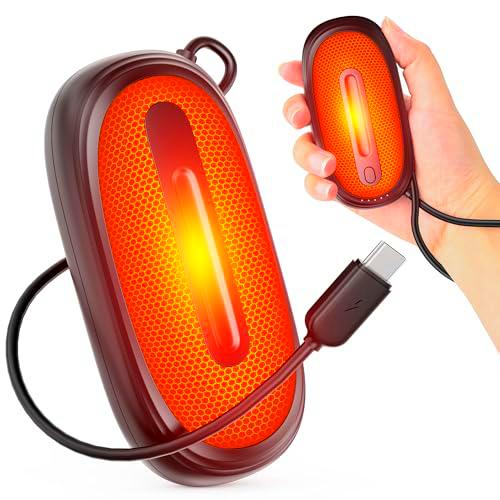 Calentador de Manos Recargable 2 en 1, 14000mAh Batería Calentador Portatil Electrico Calentador Manos de Bolsillo
