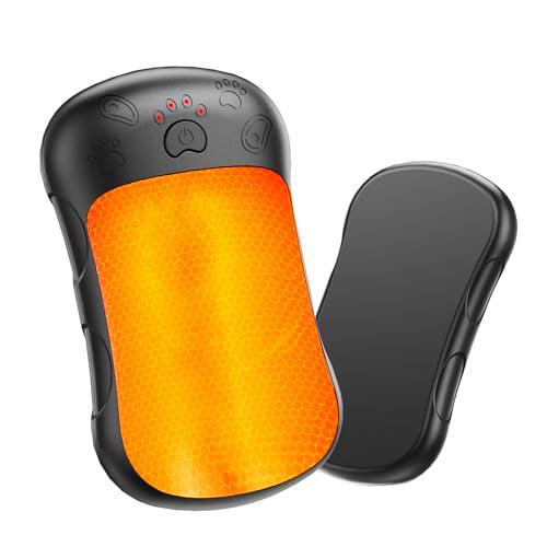 Calentador de Manos Eléctrico 2-en-1, Batería Recargable 6000 mAh