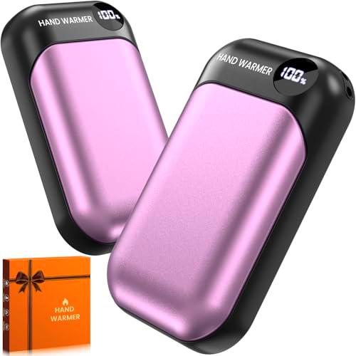 Calentador de Manos Recargable 2 en 1, Calienta Manos Electrico Duración hasta 9 Horas