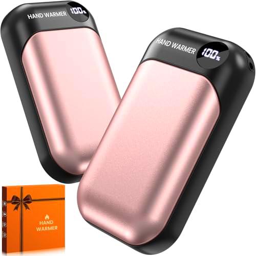 Calentador de Manos Recargable 2 en 1, Calienta Manos Electrico Duración hasta 9 Horas