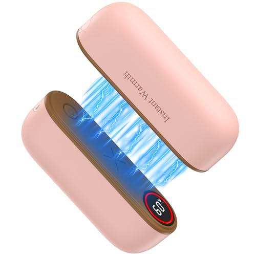 Calentador de Manos, Recargable 4000mAH*2 Calienta Manos