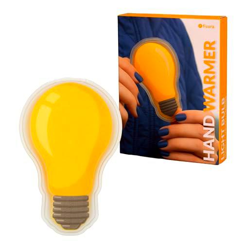 Fisura - Calentador de Manos Original “Bombilla”. Mini calienta Manos Gel Original