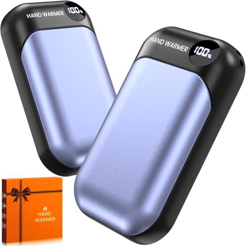 Calentador de Manos Recargable 2 en 1, Calienta Manos Electrico Duración hasta 9 Horas