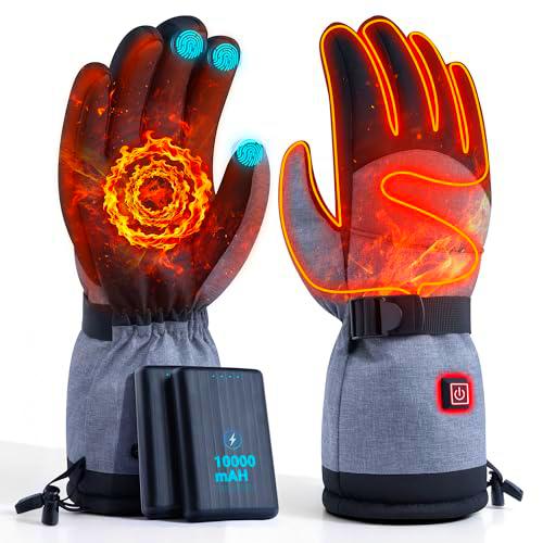 ALLJOY Guantes Calefactables, Regalo Navidad Hombre Mujer