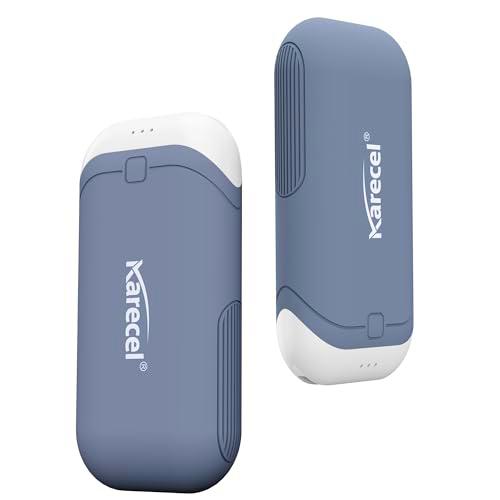 Karecel Calentadores de manos recargables, paquete de 2