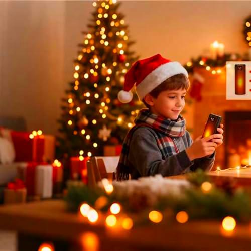 Izrielar Calentador de manos eléctrico magnético 5000 mAh X2 doble calefacción