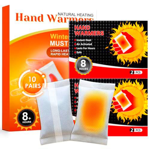 10 Pares Calentadores de Manos, Activados por Aire
