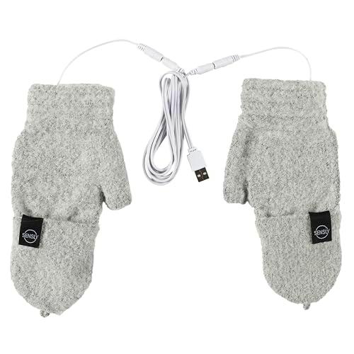 SENSLY - SB0046 Manoplas Calefactables USB - Calor Rápido y Confort Óptimo