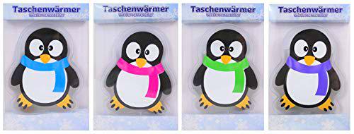 Pullach Hof - Calentadores de Manos (4 Unidades), diseño de pingüino, Pinguine