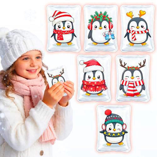 Calentador de Manos, 6 Calentadores de Bolsillo Reutilizables