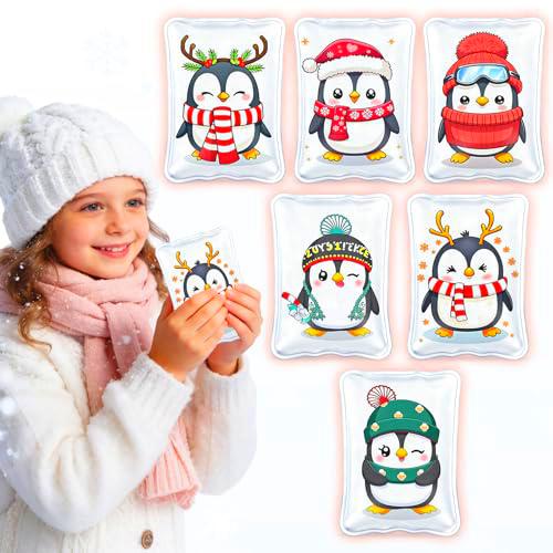 Calentador de Manos, 6 Calentadores de Bolsillo Reutilizables