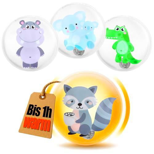 COM-FOUR® 4X Calentadores de Bolsillo Animales Salvajes