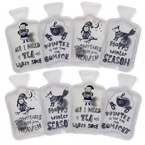 MIJOMA Juego de 8 calentadores de manos para doblar