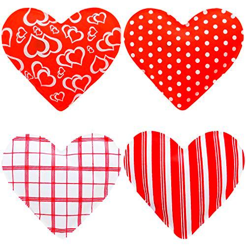 OUT OF THE BLUE Juego de 4 Calentadores de Bolsillo en Forma de corazón