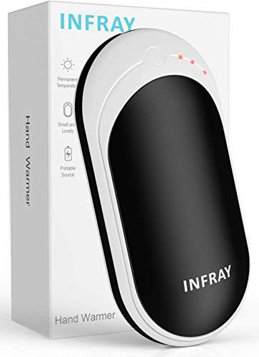INFRAY Powerbank - Calentador de Manos (5200 mAh, Recargable