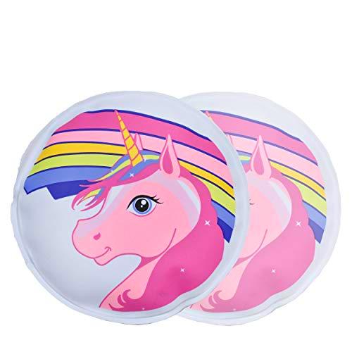 Calentador de manos de unicornio de L + H [juego de 2] en calidad premium – Concentrado 2020 | Calor duradero para manos frías | alta calidad | Calentador de bolsillo para viajes | reutilizable