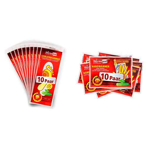 Thermopad Sohlenwärmer - Calentadores de pies, color beige