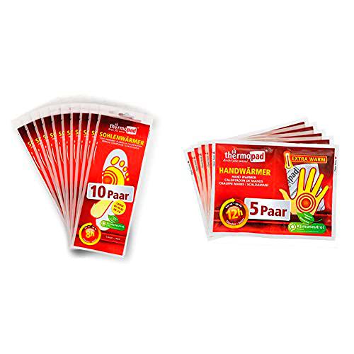 Thermopad Sohlenwärmer - Calentadores de pies, color beige