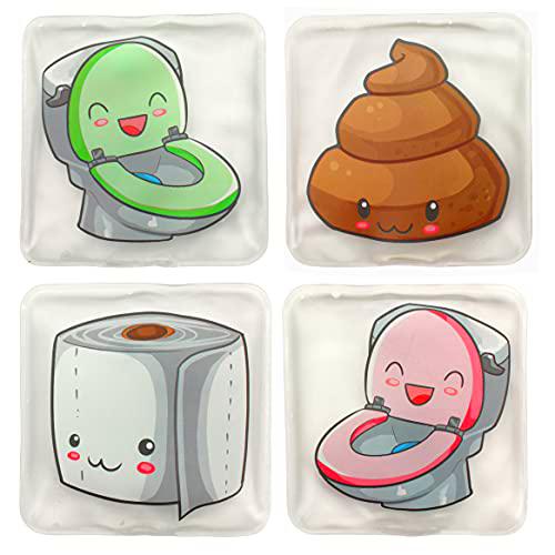 MIK funshopping Mano de &amp; Calentadores Juego de 4 Nerdy Hipster Horse