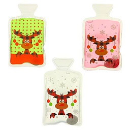 Mikata Fun Shopping de Mano &amp; Calentadores Juego de 3 Corazón con Funda de Punto