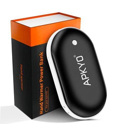 Calentador de mano, portátil recargable calentador de mano/banco de energía