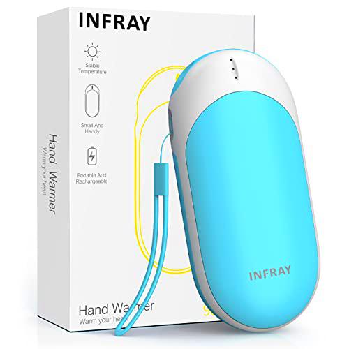 infray Calentador de Manos 9000mah Blue