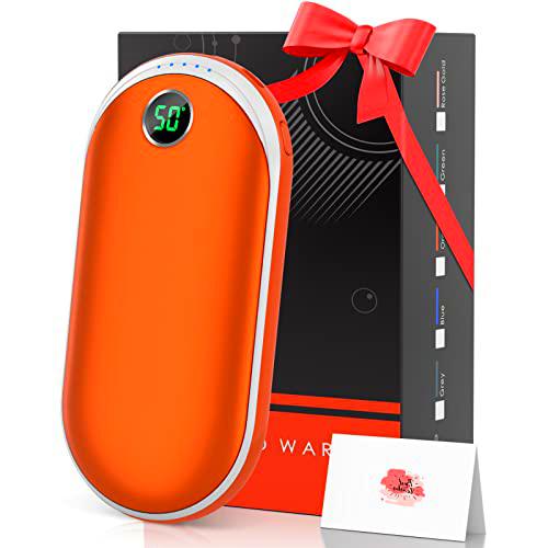 Calentador de manos USB con batería externa de 10000 mAh