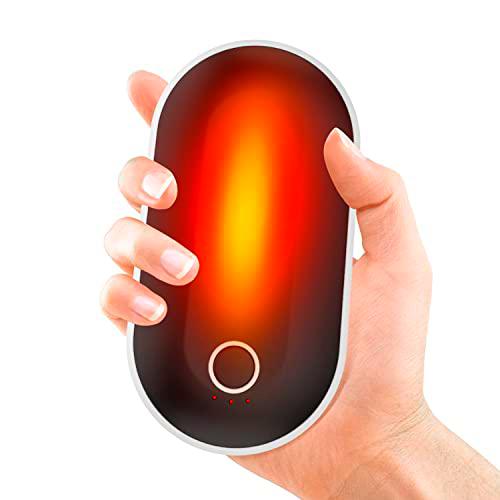 Calentador de Manos Recargable, BelonLink 5200mAh portátil Calienta Manos Electrónico de Bolsillo