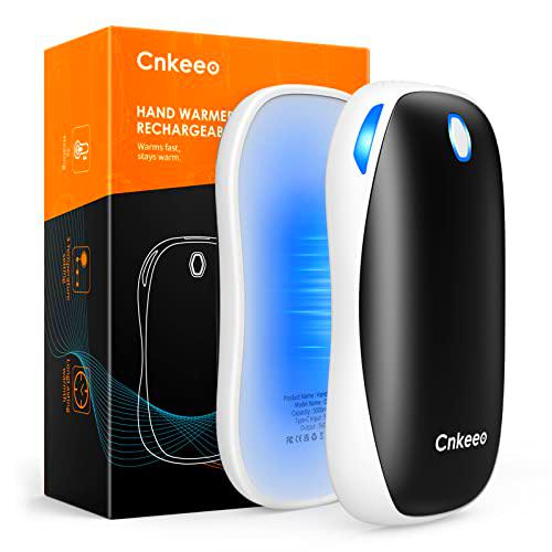 Calentador de Manos, Cnkeeo 10000mAh Calienta Manos Electrico Recargable USB C