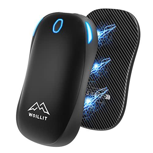 Calentador de Manos eléctrico Recargable con luz (7 Colores)