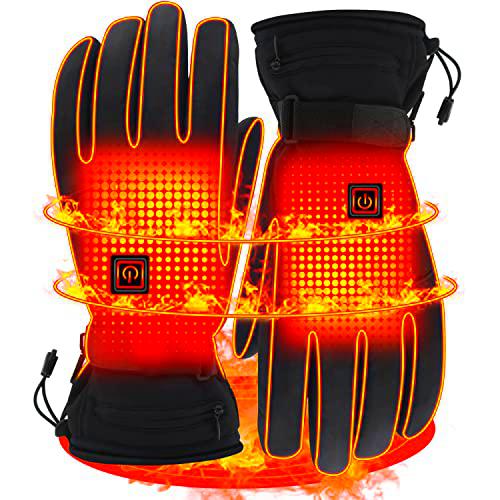 G Guantes de batería para mujer y hombre, eléctricos