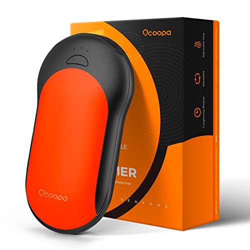 OCOOPA Calentador de Manos Recargable 10000mAh,15 Horas calienta Manos Portátil Eléctrico Calentador Manos
