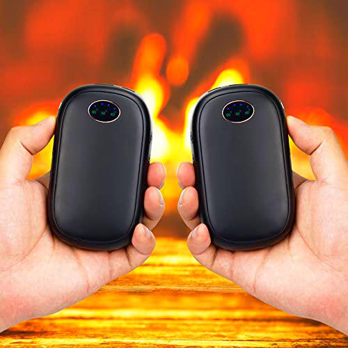 Calentadores de manos recargables 2 en 1 magnéticos reutilizables