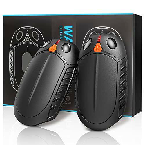 Calentadores de Mano tophie Recargables 2 Paquete 2000mAh Calentador de Mano Reutilizable de Mano Caliente de Mano Caliente